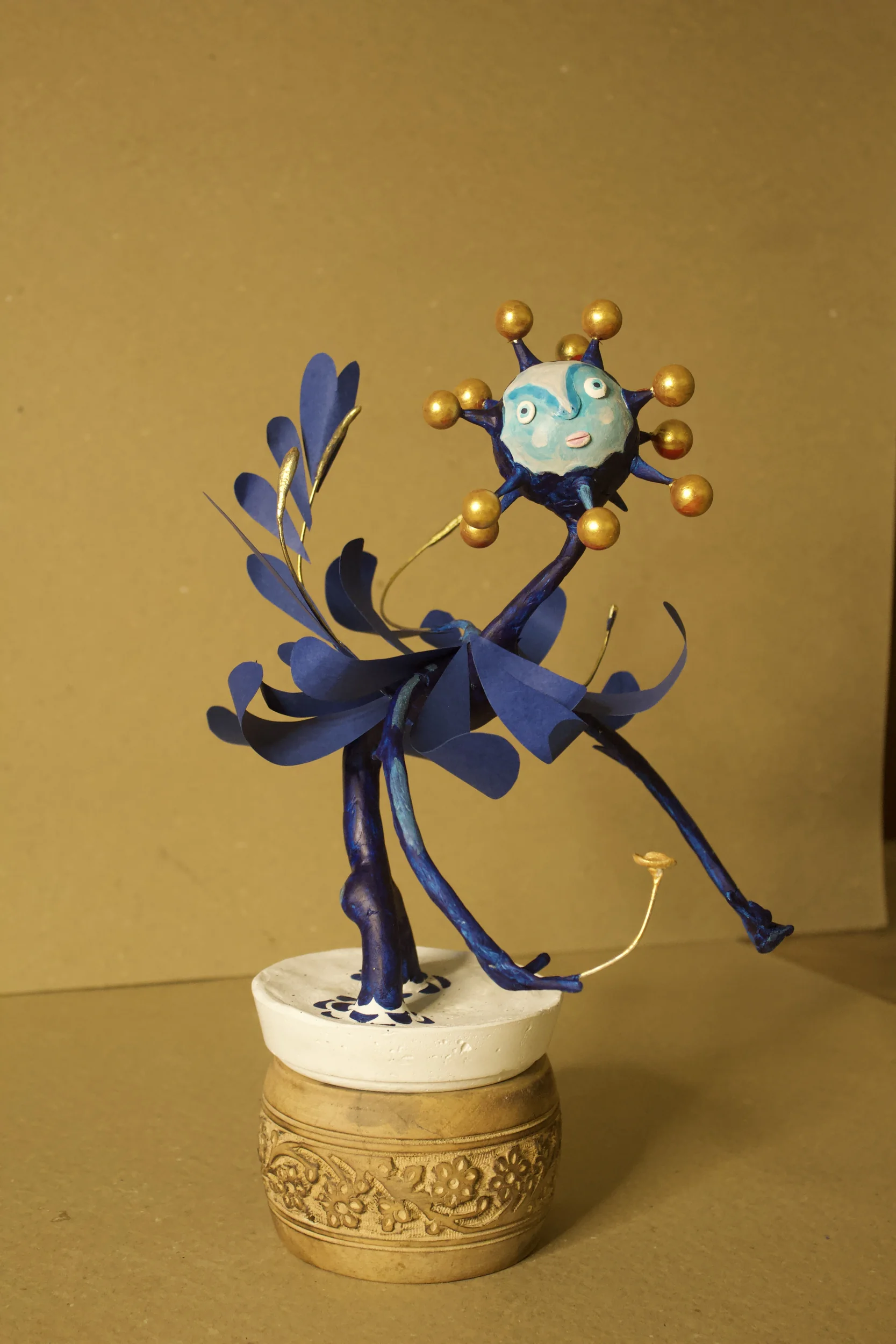 Character sculpture — paper mache