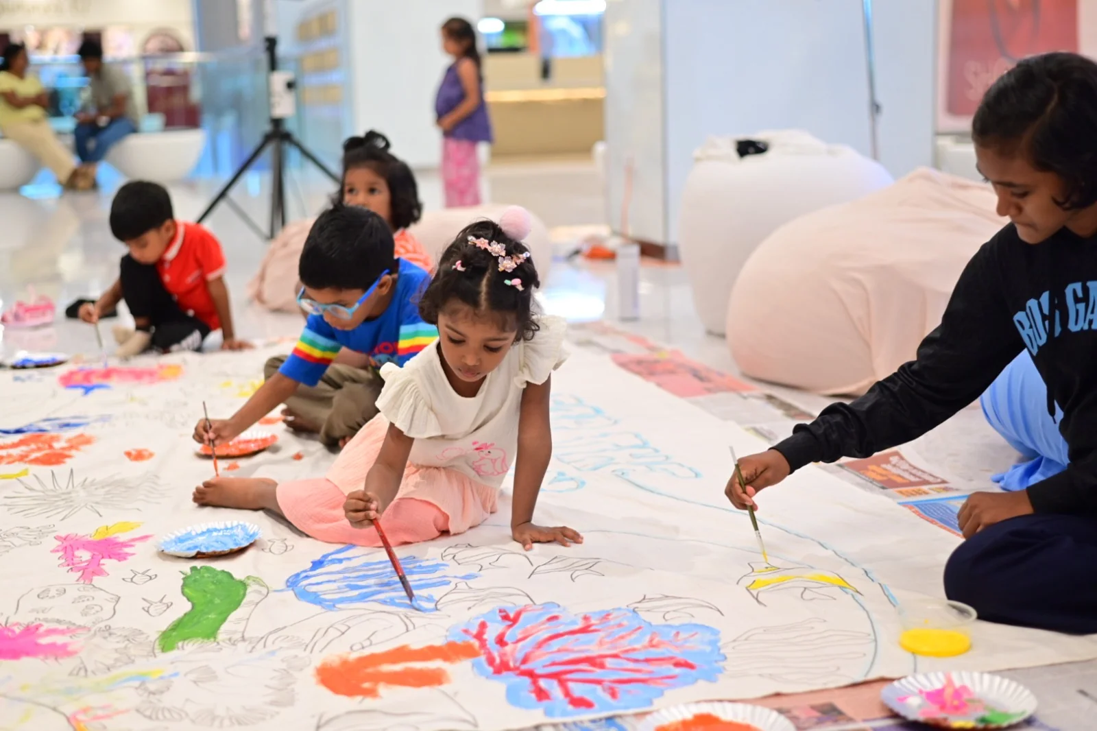 Ocean Day Sri Lanka 2026 — children workshop by Namrata Goswami