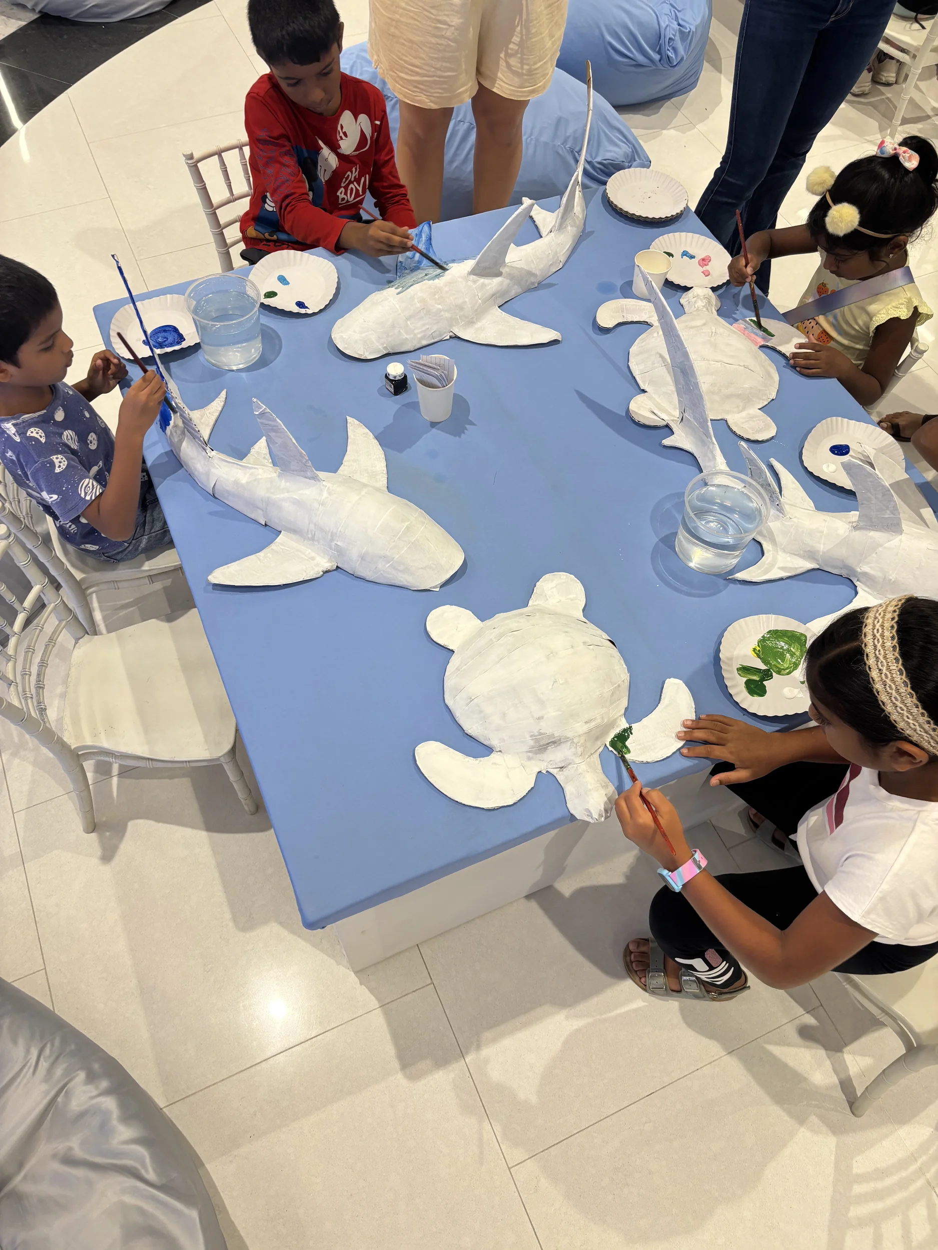Ocean Day Sri Lanka 2026 — children workshop by Namrata Goswami