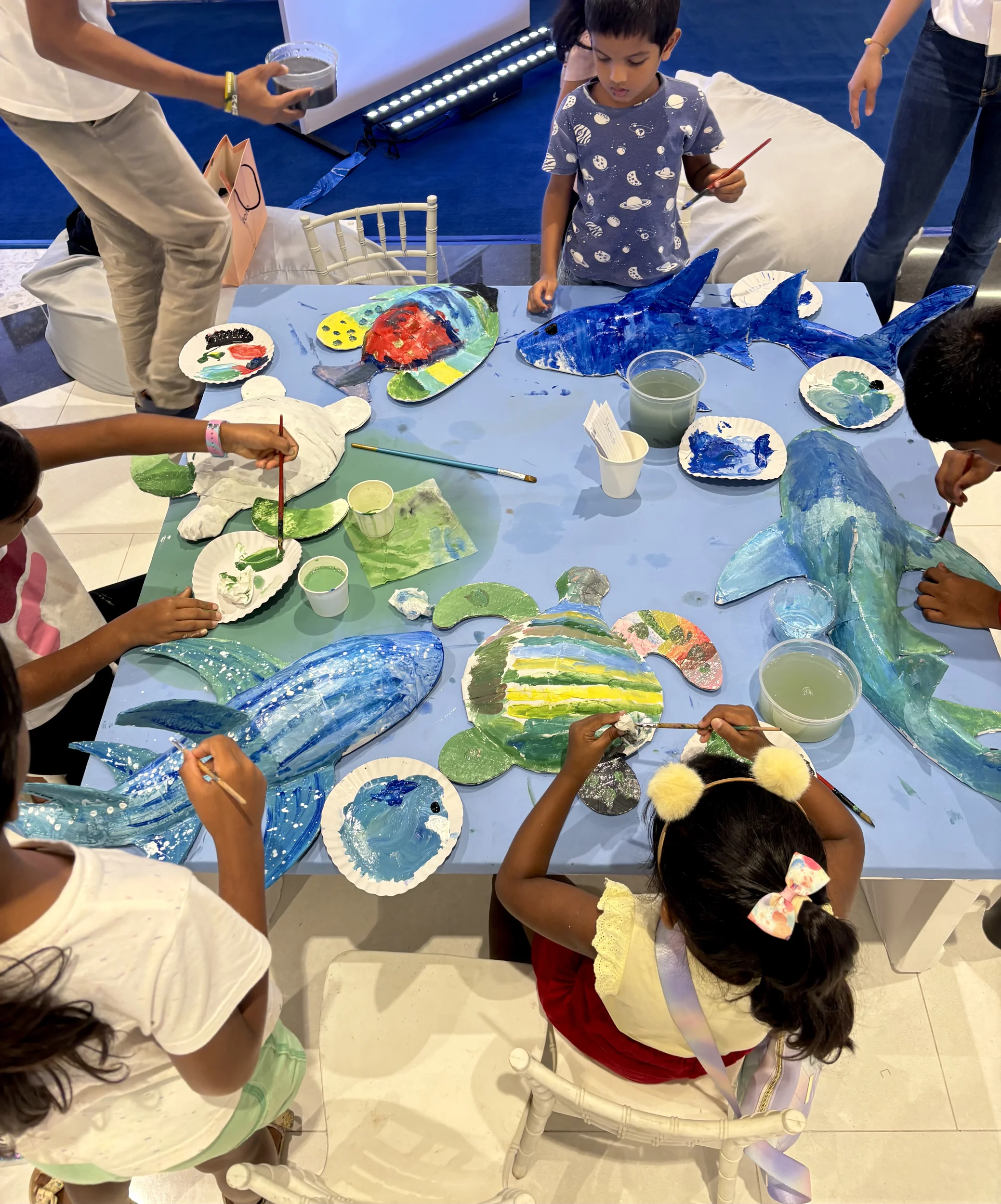 Ocean Day Sri Lanka 2026 — children workshop by Namrata Goswami