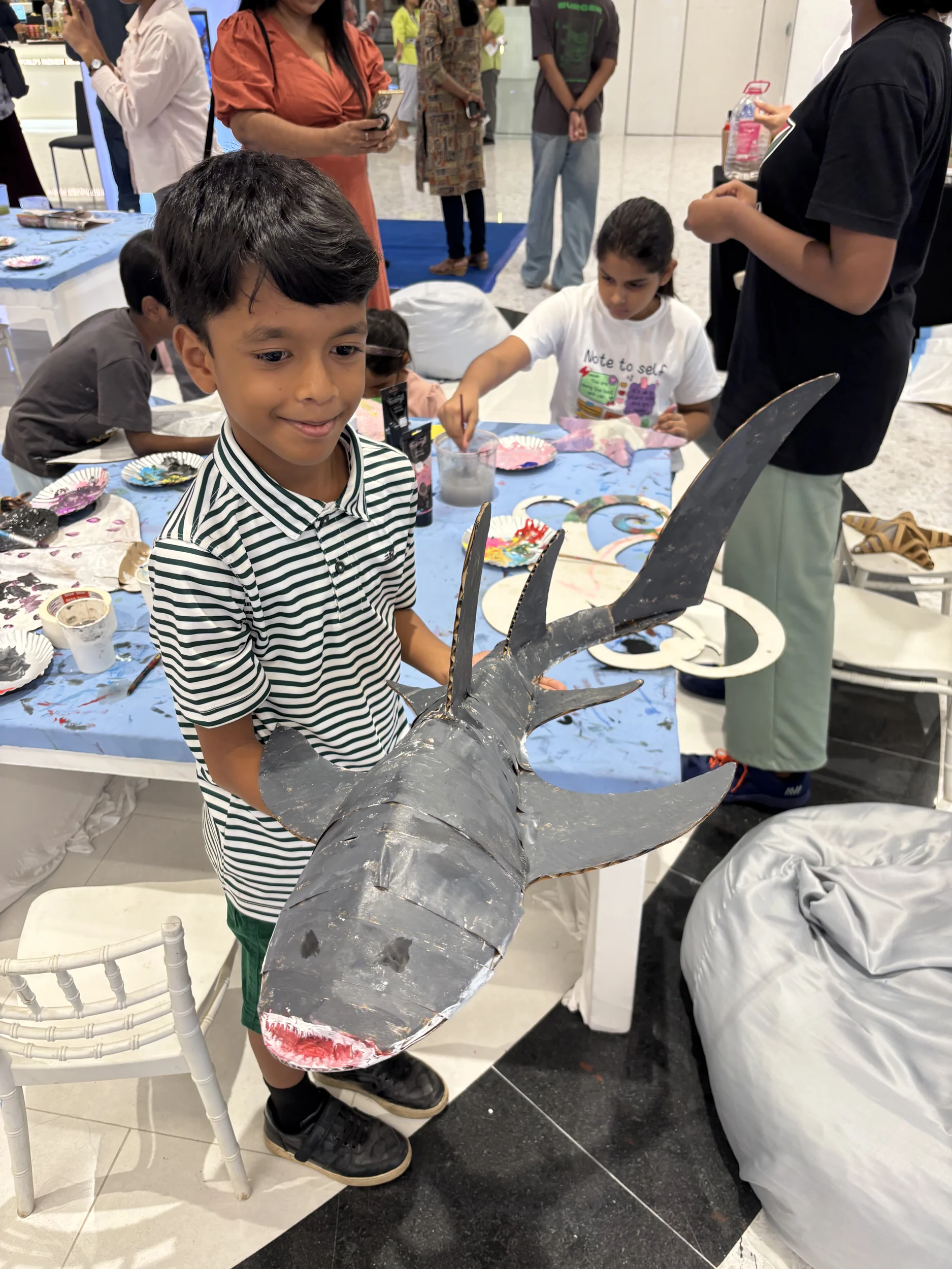 Ocean Day Sri Lanka 2026 — children workshop by Namrata Goswami