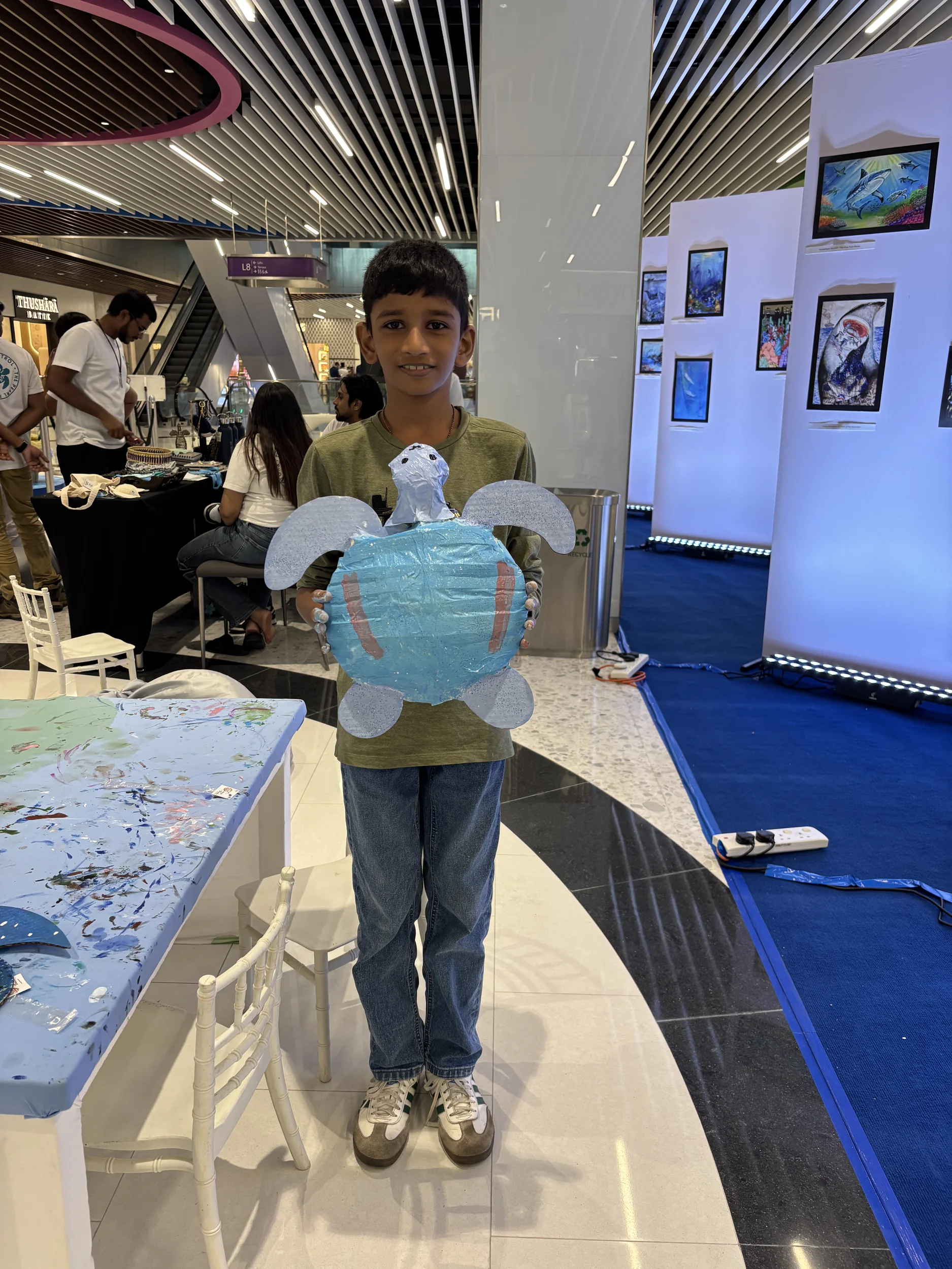 Ocean Day Sri Lanka 2026 — children workshop by Namrata Goswami