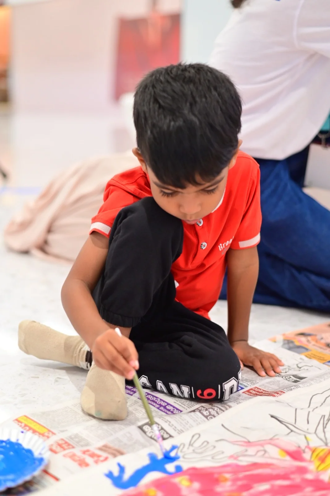 Ocean Day Sri Lanka 2026 — children workshop by Namrata Goswami