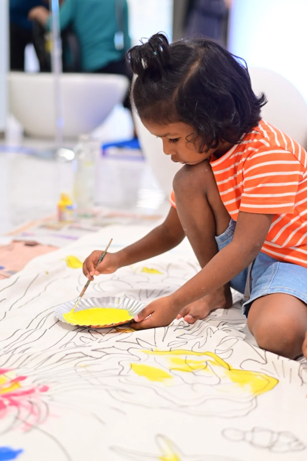 Ocean Day Sri Lanka 2026 — children workshop by Namrata Goswami