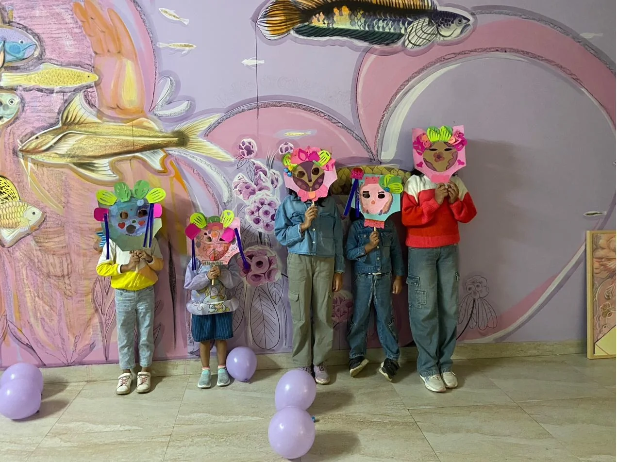 YOBO Kids art workshop by Namrata Goswami